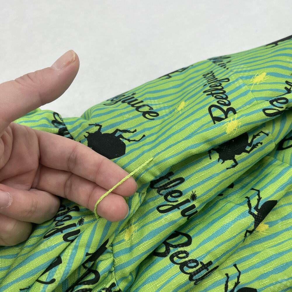 Unique Vintage Beetlejuice Crawling Critters Insect Hannah Swing Dress 2X Plus - Picture 14 of 15